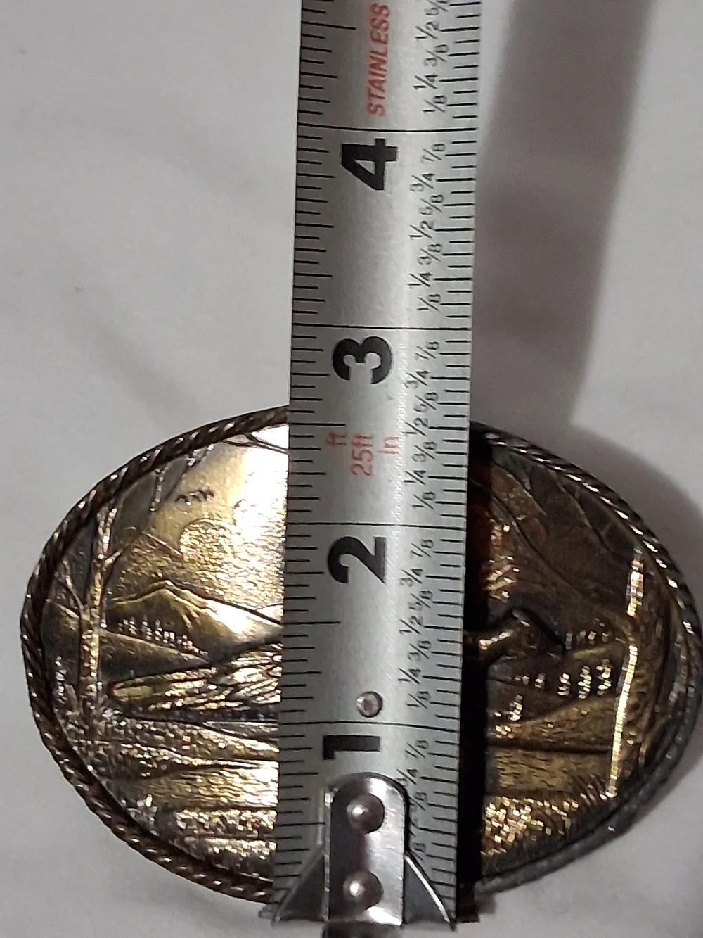 Vintage Western Style Belt Buckle Lot Gold Silver Tone Eagle Pheasant Phoenix